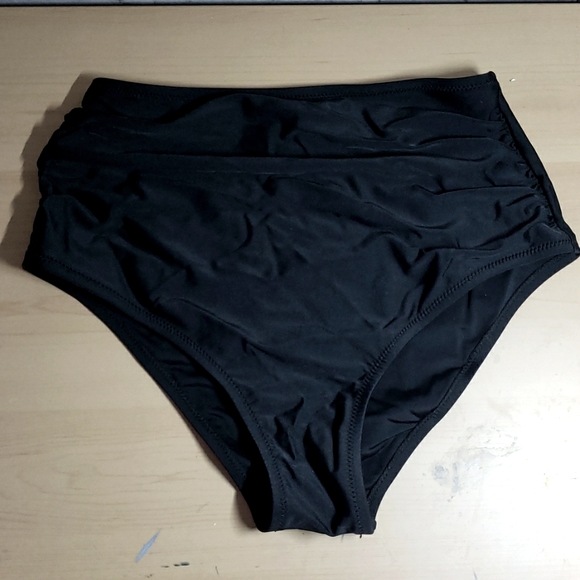 NWOT 2 Piece Black Swimsuit - Picture 3 of 4